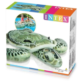 Intex Boya Inflable para Montar Tortuga Marina Gigante para Piscina para Niños a partir de 3 Años