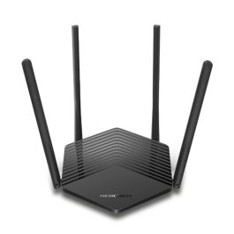 Mercusys MR60X router inalámbrico Gigabit Ethernet Doble banda (2,4 GHz / 5 GHz) Negro Precio: 36.49999969. SKU: B13T42EB9B