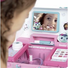 Smoby SMO3032163201663 Maleta de Belleza Gabby y la Casa Mágica con 13 Accesorios para Peinado, Uñas y Maquillaje