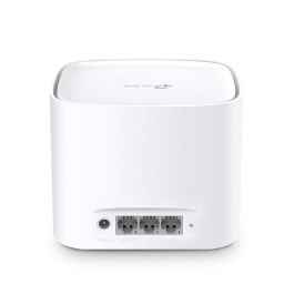 TP-Link HX520 Enrutador Wi-Fi Mesh AX3000 Doble Banda 2.4/5GHz Wi-Fi 6 con 3 Puertos Gigabit y EasyMesh para Hogar Completo Blanco TP-Link HX520 Enrutador Wi-Fi Mesh AX3000 Doble Banda 2.4/5GHz Wi-Fi 6 con 3 Puertos Gigabit y EasyMesh para Hogar Completo Blanco