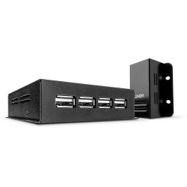 Lindy Extensor USB 2.0 de 4 Puertos, hasta 50m por Cable Cat.6/5e, con Alimentación por Cable (PoC) y Carcasa Metálica Industrial Precio: 132.49999972. SKU: B19H4BH33K