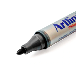 Artline 107 Rotulador Permanente Tinta Negra Punta Redonda Trazo 1.5 mm