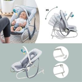 Babymoov Transat Graphik Azul para Bebé - Hamaca Acolchada y Cómoda, Reclinable, Plegable Compacta, Reposacabezas Ajustable, Desde Nacimiento Babymoov Transat Graphik Azul para Bebé - Hamaca Acolchada y Cómoda, Reclinable, Plegable Compacta, Reposacabezas Ajustable, Desde Nacimiento