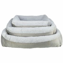 Cama para Perro Trixie Livia Soft Gris 100 x 70 cm