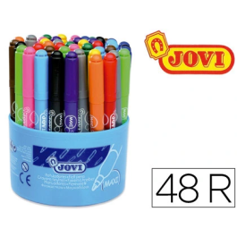 Jovi Rotuladores Maxi Colores Surtidos Bote 48 Ud Precio: 13.6900005. SKU: S8410587