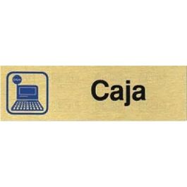 Placa Aluminio Oro 150X45 ''Caja'' Duver Precio: 3.69000027. SKU: B1B8MTLNHT