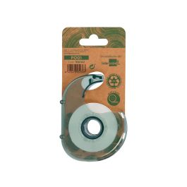 Miniportarrollo Liderpapel Ecouse 100% Plastico Reciclado Para Cinta De 33 Mt X 19 mm