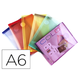 Djois Expositor Carpeta Dossier DIN A6 Vertical Polipropileno 200 mc con Broche y Velcro para Tarjetas, 60 Uds Surtidas Precio: 62.50000053. SKU: B1AVD8M6YL