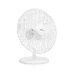Tristar VE-5727 Ventilador de Sobremesa Potente 45W, 3 Aspas 40cm, 3 Velocidades, Oscilación 85°, Seguridad Sobrecalentamiento, Blanco Tristar VE-5727 Ventilador de Sobremesa Potente 45W, 3 Aspas 40cm, 3 Velocidades, Oscilación 85°, Seguridad Sobrecalentamiento, Blanco Precio: 33.4999995. SKU: B1BYFW5M5W