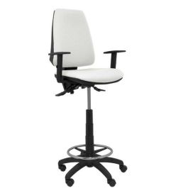Taburete Piqueras Y Crespo Elche S Brazos Regulables Ergonomico Mecanismo Asincro Regulable En Altura Aro Reposapies Cromado Ruedas Nailon Asiento Y Respaldo Tapizados Bali Blanco Precio: 304.50000053. SKU: S5704281