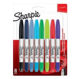 Marcador Permanente Sharpie Twin Tip 2 En 1 Blister De 8 Precio: 23.50000048. SKU: B1J6D94R3K