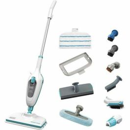 Black + Decker FSMH13E10-QW Trapeador a Vapor con Limpiador de Manos 1300W, 10 Accesorios, Desinfecta sin Químicos Precio: 133.50000059. SKU: S7113841