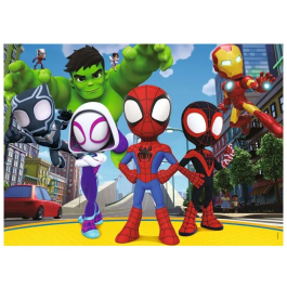 Nathan Puzzle 45 Piezas Spidey y sus Amigos Dibujos Animados Comics A Partir de 5 Años NAT1696547911432