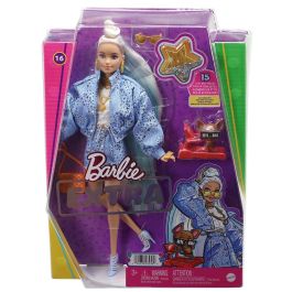 Barbie Muñeca Extra Conjunto Estampado Bandana HHN08