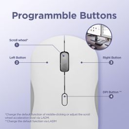 Ratón Lenovo GY51S61907 Gris 2400 dpi