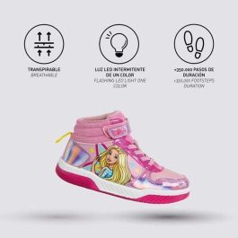 Deportiva suela pvc con luces barbie t028