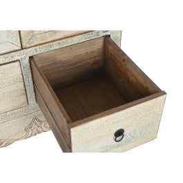 DKD Home Decor Armario Antik china Oriental Bicolor Lacado Abeto Metal Contrachapado 52 x 180 x 88 cm