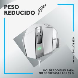 Logitech G G502 X - Ratón Gaming Óptico con Cable, Blanco, Sensor HERO 25600 DPI, 11 Botones Programables, USB para PC/Mac