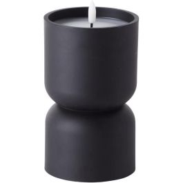 Lámpara de mesa para exterior - BRILLIANT - LOVERE - Forma de vela - Plástico - 3 W - Negro Lámpara de mesa para exterior - BRILLIANT - LOVERE - Forma de vela - Plástico - 3 W - Negro