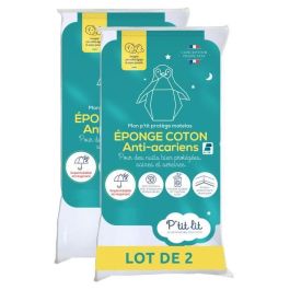 Juego de 2 protectores de colchón para bebé antiácaros - 70x140 cm - Alese impermeable - Lazo 100% algodón - Absorbente - oeko Tex Precio: 36.79000039. SKU: B178HW26EJ