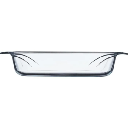 Pyrex 3426470297912 Juego de 4 Fuentes para Horno de Vidrio Rectangular 27/31/35/39 cm