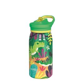 QUOKKA Botella Termo Infantil 445 ml Acero Inoxidable con Pajita Sippa Pop, Diseño Dinosaurios Jungle Precio: 10.9263. SKU: B1A52TMGXW