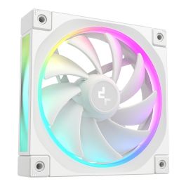 Deepcool FL12 WH-3 in 1 Ventilador 120mm Blanco Triple-Pack de 3 Unidades con Iluminación LED RGB
