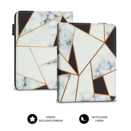 SUBBLIM funda Clever Ebook Case 6" Marmol Negro