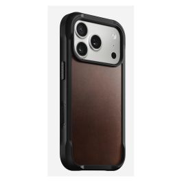 Nomad Rugged Leather Case para iPhone 17 Pro - Cuero Horween Rustic Brown - Compatible con MagSafe