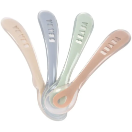 Beaba Juego de 4 Cucharas de Silicona para Segunda Edad Gris Terciopelo/Verde Salvia BEA3384349135553 Precio: 35.95000024. SKU: B1DDS4GKLH