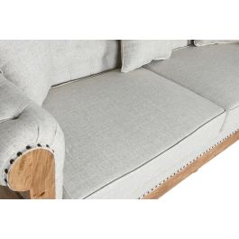 DKD Home Decor Sofá Item Home Poliester 87 x 79 x 225 cm con 3 Cojines