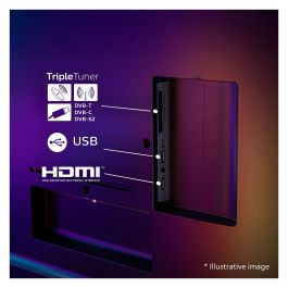 Philips 85MLED910/12 TV 85" QD-Mini LED 4K UHD Smart TV Titan OS Ambilight