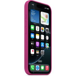 Apple Funda de silicona con MagSafe para iPhone 16 Pro - Fucsia