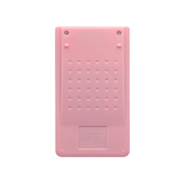 Liderpapel xf12 Calculadora de Bolsillo 8 Dígitos Solar y Pilas Color Rosa 115x65x8 mm