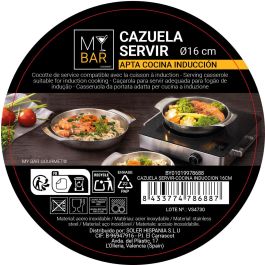 Inde Cazuela Inducción para Servir y Cocinar 16 cm