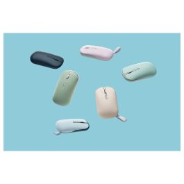 ASUS MD100 Ratón Óptico Inalámbrico RF Wireless + Bluetooth Gris 1600 DPI Ambidextro Oficina