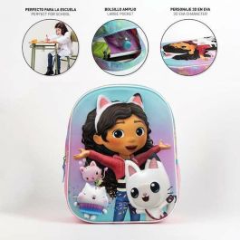 Mochila infantil 3D la casa de gabby. gabby´s dollhouse 25.0 x 31.0 x 10.0 cm Mochila infantil 3D la casa de gabby. gabby´s dollhouse 25.0 x 31.0 x 10.0 cm