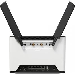 MikroTik S53UG+5HaxD2HaxD-TC&FG621-EA Router Wi-Fi 6E Doble Banda (2.4/5GHz) 4G LTE Cat 6 con 5 Puertos Gigabit Ethernet