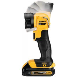 DEWALT DCL040 Lámpara LED Luz de Trabajo Independiente 500 lm Negro Amarillo 18V