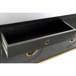 Buffet Oriental DKD Home Decor Negro Dorado 50 x 80 x 150 cm