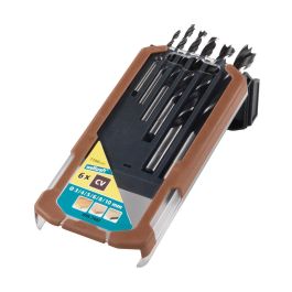 Wolfcraft Brocas Espiral para Madera Juego de 6 Piezas - Ø3, 4, 5, 6, 8, 10 mm en Caja Plástico Precio: 11.49999972. SKU: S7907189
