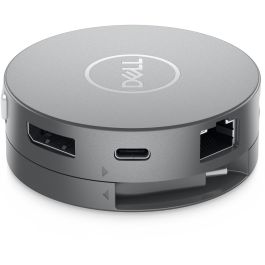 Dell DA310 Adaptador Docking Station 7 en 1 USB-C con HDMI, DisplayPort, VGA, Ethernet y 2x USB 3.1 Gris
