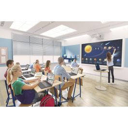 Epson EB-770F Proyector 3-LCD Láser 4100 Lúmenes Full HD (1920x1080) HDMI USB Wi-Fi Blanco