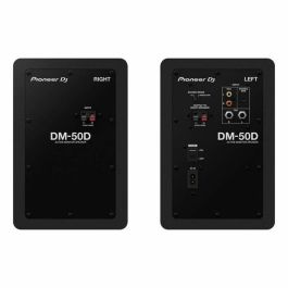 Pioneer Dj DM-50D Par de altavoces de monitorización Bass Reflex 2x25W Modo DJ o Producción Negro