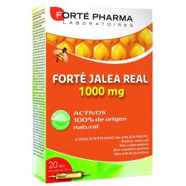 Forté Pharma Forté Jalea Real 1000 mg 20 Ampollas | Complemento Alimenticio Natural Sabor Pera Sin Gluten ni Azúcar Precio: 12.6900004. SKU: B1D2RS99ED