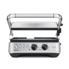 Sage SGR700BSS4EEU1 Grill Eléctrico BBQ & PRESS™ con Placas de Cerámica, sin PFOA ni PTFE, para Cocinar Panini, Hamburguesas y Filetes
