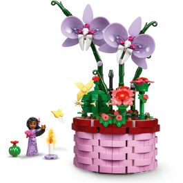 Lego Disney Encanto Maceta Isabela 43237 - Set de Construcción con Minipersonaje y Flores