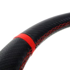 Occ Motorsport OCCVOL011 Volante Desplazado Track Vinilo Carbon Look Brazos Aluminio Negro 350mm Antideslizante Universal Racing Occ Motorsport OCCVOL011 Volante Desplazado Track Vinilo Carbon Look Brazos Aluminio Negro 350mm Antideslizante Universal Racing