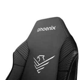 Phoenix technologies Silla Gaming Monarch XL Cuero Ergonómica Premium, Base Aluminio, Reposabrazos 4D, Reclinable 165°, Diseño Robusto para Sesiones Prolongadas