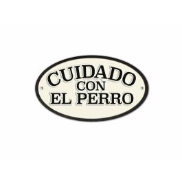 Placa Magnet & Steel Cuidado con el Perro 16,3 x 9,5 cm Precio: 18.79000046. SKU: B1BD7JKAR5